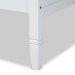 Baxton Studio Mariana Classic and Traditional White Finished Wood Twin Size Daybed - BSOMariana-White-Daybed
