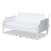 Baxton Studio Mariana Classic and Traditional White Finished Wood Twin Size Daybed - BSOMariana-White-Daybed