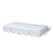Baxton Studio Mariana Classic and Traditional White Finished Wood Twin Size Trundle - BSOMariana-White-Trundle