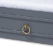 Baxton Studio Mariana Classic and Traditional Grey Finished Wood Twin Size Trundle - BSOMariana-Grey-Trundle