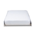 Baxton Studio Neves Cottage Farmhouse White Finished Wood Twin Size Trundle - BSONeves-White-Trundle