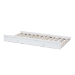 Baxton Studio Neves Cottage Farmhouse White Finished Wood Twin Size Trundle - BSONeves-White-Trundle