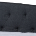 Baxton Studio Delora Modern and Contemporary Dark Grey Fabric Upholstered Queen Size Daybed - BSOCF9044-B-Charcoal-Daybed-Q