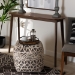 Baxton Studio Wendy Mid-Century Modern Walnut Finished Wood Console Table - BSOWalnut Sunburst Console Table