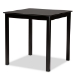 Baxton Studio Verina Modern and Contemporary Sand Fabric Upholstered Espresso Brown Finished 5-Piece Wood Pub Set - BSORH323P-Sand/Dark Brown-5PC Pub Set