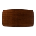 Baxton Studio Edna Mid-Century Modern Walnut Finished Wood Dining Table - BSOFlora-Walnut-DT