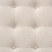 Baxton Studio Alvere Modern and Contemporary Beige Fabric Upholstered Walnut Finished Cocktail Ottoman - BSOBBT5365-Beige/Walnut-Otto