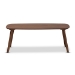 Baxton Studio Dahlia Mid-Century Modern Walnut Finished Coffee Table - BSODahlia-Walnut-CT