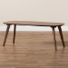 Baxton Studio Dahlia Mid-Century Modern Walnut Finished Coffee Table - BSODahlia-Walnut-CT