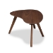 Baxton Studio Scarlette Mid-Century Modern Walnut Finished Coffee Table - BSOScarlette-Walnut-CT