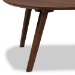 Baxton Studio Scarlette Mid-Century Modern Walnut Finished Coffee Table - BSOScarlette-Walnut-CT