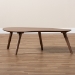 Baxton Studio Scarlette Mid-Century Modern Walnut Finished Coffee Table - BSOScarlette-Walnut-CT