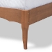 Baxton Studio Marieke Vintage French Inspired Ash Wanut Finished Queen Size Wood Bed Frame - BSOMG97132-Ash Walnut-Queen-Frame