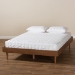 Baxton Studio Rina Mid-Century Modern Ash Wanut Finished Full Size Wood Bed Frame - BSOMG97151-Ash Walnut-Full-Frame