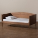 Baxton Studio Veles Mid-Century Modern Ash Wanut Finished Wood Daybed - BSOMG0016-Ash Walnut-Daybed