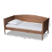 Baxton Studio Veles Mid-Century Modern Ash Wanut Finished Wood Daybed - BSOMG0016-Ash Walnut-Daybed