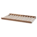Baxton Studio Veles Modern and Contemporary Ash Walnut Finished Twin Size Trundle Bed - BSOMG0016-24-Ash Walnut-Trundle