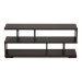 Baxton Studio Arne Modern and Contemporary Dark Brown Finished Wood TV Stand - BSOTV8001-Wenge-TV