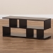 Baxton Studio Arne Modern and Contemporary Dark Brown Finished Wood TV Stand - BSOTV8001-Wenge-TV
