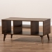 Baxton Studio Linas Mid-Century Modern Walnut Finished Coffee Table - BSOCT8001-Columbia Walnut-CT