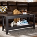 Baxton Studio Elada Modern and Contemporary Wenge Finished Wood Coffee Table - BSOCT8000-Wenge-CT