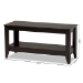 Baxton Studio Elada Modern and Contemporary Wenge Finished Wood Coffee Table - BSOCT8000-Wenge-CT