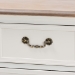 Baxton Studio Amalie Antique French Country Cottage Two-Tone White and Oak Finished 4-Drawer Accent Storage Cabinet - BSOJY17B093-White-4DW-Cabinet