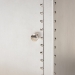 Baxton Studio Serge French Industrial Silver Metal 1-Door Accent Storage Cabinet - BSOJY17B161-Silver-Cabinet