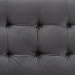 Baxton Studio Roanoke Modern and Contemporary Grey Velvet Fabric Upholstered Grid-Tufted Storage Ottoman Bench - BSOBBT3101-Grey Velvet/Walnut-Otto