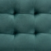 Baxton Studio Roanoke Modern and Contemporary Teal Blue Velvet Fabric Upholstered Grid-Tufted Storage Ottoman Bench - BSOBBT3101-Teal Velvet/Walnut-Otto
