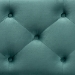 Baxton Studio Hannah Modern and Contemporary Teal Blue Velvet Fabric Upholstered Button-Tufted Storage Ottoman Bench - BSOBBT3136-Teal Velvet/Walnut-Otto