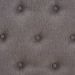 Baxton Studio Naeva Mid-Century Modern Grey Fabric Upholstered Walnut Finished Wood Footstool - BSOBBT8040-Grey/Walnut-Footstool