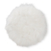 Baxton Studio Leonie Glam and Luxe White Faux Fur Upholstered Gold Finished Metal Ottoman - BSOFJ5A-025-White/Gold-Otto