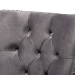 Baxton Studio Remy Modern Transitional Grey Velvet Fabric Upholstered Espresso Finished 2-Piece Wood Dining Chair Se - BSOWS-F458-Grey Velvet/Espresso-DC