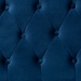 Baxton Studio Valere Glam and Luxe Navy Blue Velvet Fabric Upholstered Gold Finished Button Tufted Storage Ottoman - BSOWS-H68-GD-Navy Blue Velvet/Gold-Otto