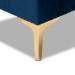 Baxton Studio Valere Glam and Luxe Navy Blue Velvet Fabric Upholstered Gold Finished Button Tufted Storage Ottoman - BSOWS-H68-GD-Navy Blue Velvet/Gold-Otto