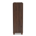 Baxton Studio Carrie Transitional Farmhouse Walnut Brown Finished Wood Wine Storage Cabinet - BSORT677-OCC-Walnut-Cabinet