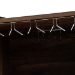 Baxton Studio Carrie Transitional Farmhouse Walnut Brown Finished Wood Wine Storage Cabinet - BSORT677-OCC-Walnut-Cabinet