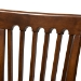 Baxton Studio Minette Modern and Contemporary Grey Fabric Upholstered Walnut Brown Finished Wood Dining Chair - BSORH319C-Grey/Walnut-DC-4PK