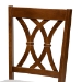 Baxton Studio Augustine Modern and Contemporary Grey Fabric Upholstered and Walnut Brown Finished Wood 7-Piece Dining Set - BSORH316C-Grey/Walnut-7PC Dining Set