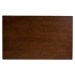 Baxton Studio Britte Mid-Century Modern Transitional Walnut Brown Finished Rectangular Wood Dining Table - BSOFiesta-Walnut-Rectangle DT