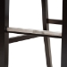 Baxton Studio Jason Modern and Contemporary Sand Fabric Upholstered and Espresso Brown Finished Wood 2-Piece Bar Stool Set - BSORH317B-Sand/Dark Brown-BS
