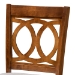 Baxton Studio Carson Modern and Contemporary Grey Fabric Upholstered and Walnut Brown Finished Wood 2-Piece Bar Stool Set - BSORH315B-Grey/Walnut-BS