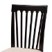 Baxton Studio Lore Modern and Contemporary Sand Fabric Upholstered and Dark Brown Finished Wood 7-Piece Dining Set - BSOLore-Sand/Dark Brown-7PC Dining Set