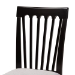 Baxton Studio Lore Modern and Contemporary Grey Fabric Upholstered and Dark Brown Finished Wood 7-Piece Dining Set - BSOLore-Grey/Dark Brown-7PC Dining Set