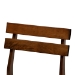 Baxton Studio Eleri Mid-Century Modern Transitional Light Beige Fabric Upholstered and Walnut Brown Finished Wood 5-Piece Dining Set - BSODelvin/Fiesta-Latte/Walnut-5PC Dining Set