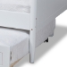 Baxton Studio Alya Classic Traditional Farmhouse White Finished Wood Twin Size Daybed with Roll-Out Trundle Bed - BSOMG0016-1-White-Daybed with Trundle