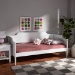 Baxton Studio Alya Classic Traditional Farmhouse White Finished Wood Twin Size Daybed - BSOMG0016-1-White-Daybed