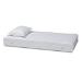 Baxton Studio Alya Classic Traditional Farmhouse White Finished Wood Twin Size Trundle