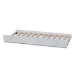 Baxton Studio Alya Classic Traditional Farmhouse White Finished Wood Twin Size Trundle - BSOMG 0016-1-White-Trundle